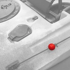 Vibe Rudder + Foot Braces Rudder Deployment Ball