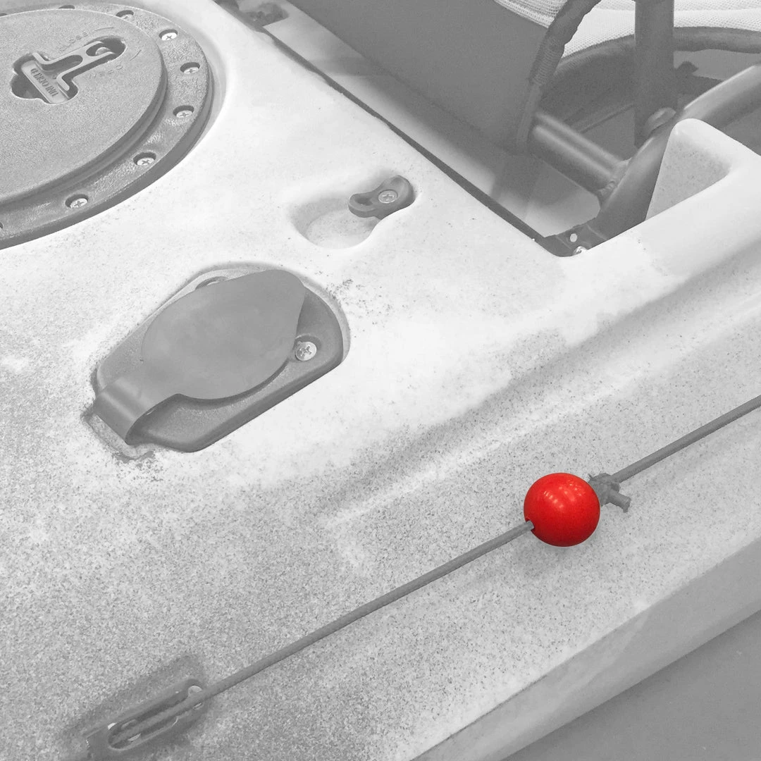 Vibe Rudder + Foot Braces Rudder Deployment Ball 4 Vibe Rudder + Foot Braces Rudder Deployment Ball