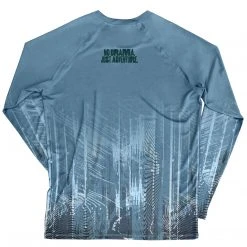 Shirts Vibe Performance Long Sleeve Shirt - Caribbean Blue Vibes