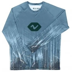 Shirts Vibe Performance Long Sleeve Shirt - Caribbean Blue Vibes