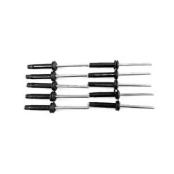 Yak Gear Pop Rivet Tri-Grip Anodized Black - 10 PK