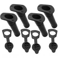 Vibe Flush Mount Rod Holder With Rubber Gasket & Cap Rod Holders 9 Vibe Flush Mount Rod Holder With Rubber Gasket & Cap Rod Holders