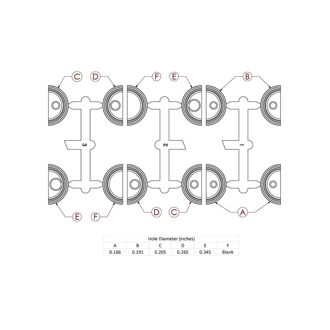 Vibe Through Hull Wiring Kit - Pair (EMS-1001) Fishfinder Mounts 9 Vibe Through Hull Wiring Kit - Pair (EMS-1001) Fishfinder Mounts